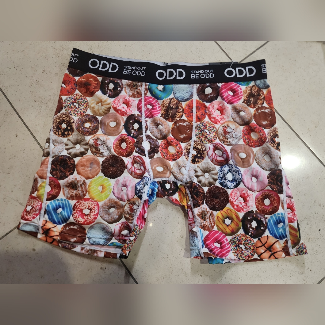 Odd Brand Dozens Of Donuts Adult Mens Boxers Xl